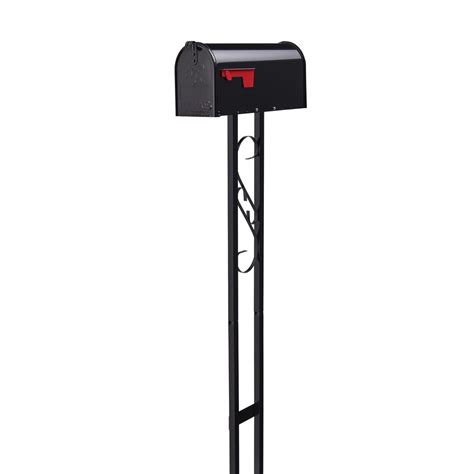 mail box post stand metal|steel mailbox post residential.